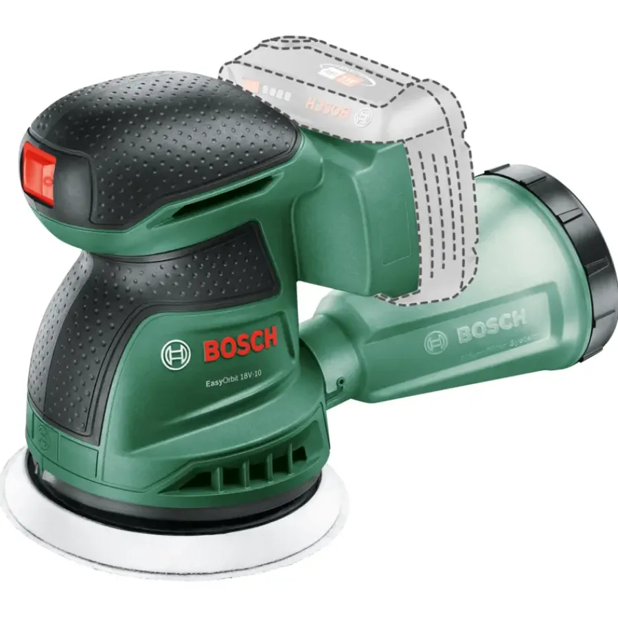 Bosch 18V excentrische schuurmachine 125 mm EasyOrbit (zonder accu) Best