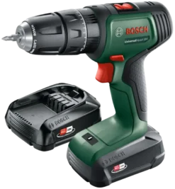 Bosch 18V klopboormachine UniversalImpact (Incl. 2 accu's 1.5Ah + lader)