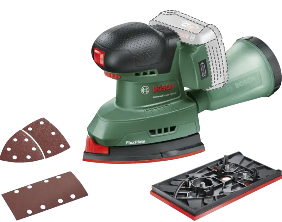Bosch 18V multischuurmachine UniversalSander (zonder accu) Discount