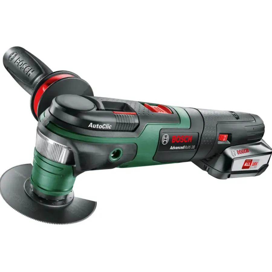 Bosch 18V multitool Advanced (Incl. 2.5Ah accu + lader) Sale