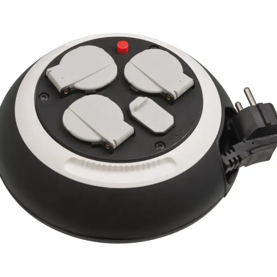 Brennenstuhl Kabelbox 3-voudig + USB 3 Meter Discount