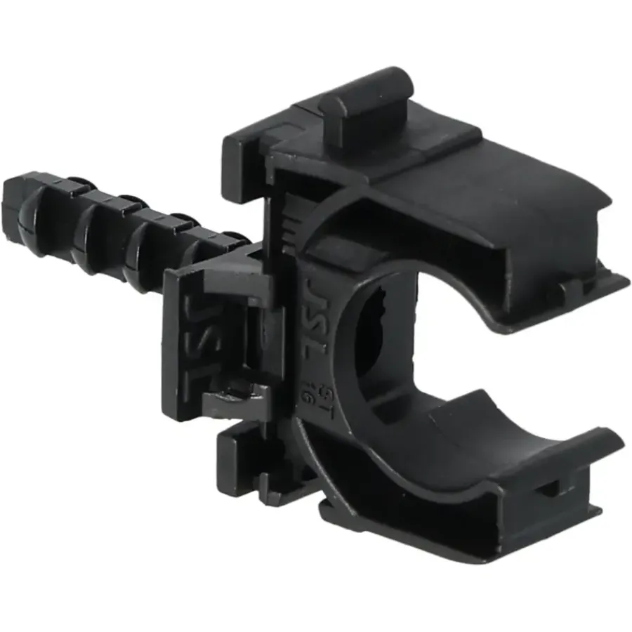 Geen Buisclip euro 16 mm zwart 10 stuks Sale