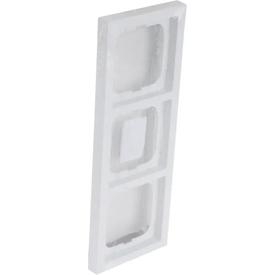 Busch-Jaeger Future Linear afdekraam 3-voudig wit Outlet