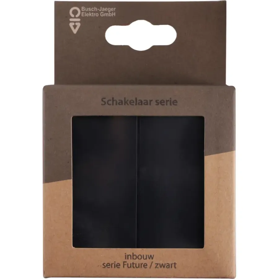 Busch-Jaeger Future Linear serieschakelaar zwart Sale