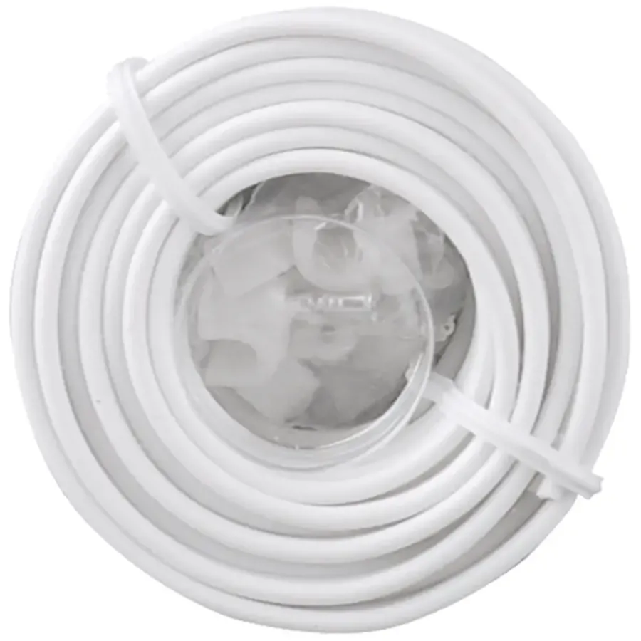 Byron deurbel montageset 9 meter snoer en clips New