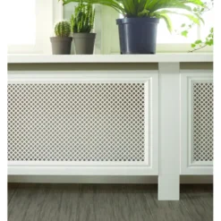 CanDo Radiatorpaneel Traditional Wit MDF 60x60 cm