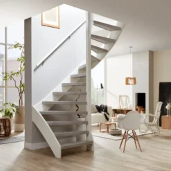 CanDo Traprenovatie Traptrede Beton Licht Grijs 38x130 cm