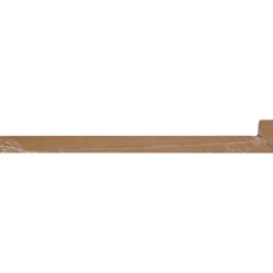 CanDo Vensterbank Radiatorbekleding Zwart MDF 160x30 cm
