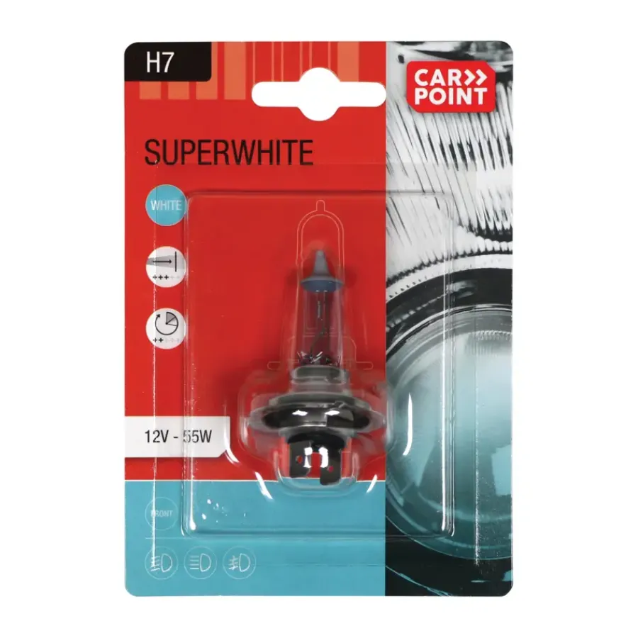 Carpoint autolamp H7 Superwhite 12V 55W Clearance