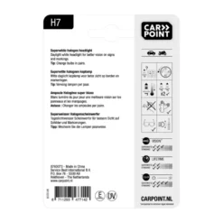 Carpoint autolamp H7 Superwhite 12V 55W Clearance