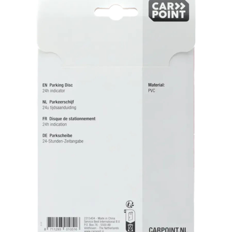Carpoint Parkeerschijf Hot