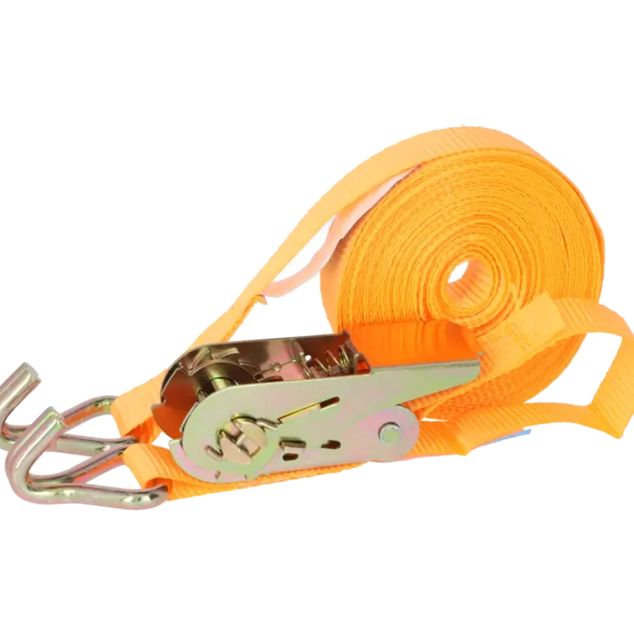 Carpoint Spanband met Ratel en Haken 3 Meter Hot