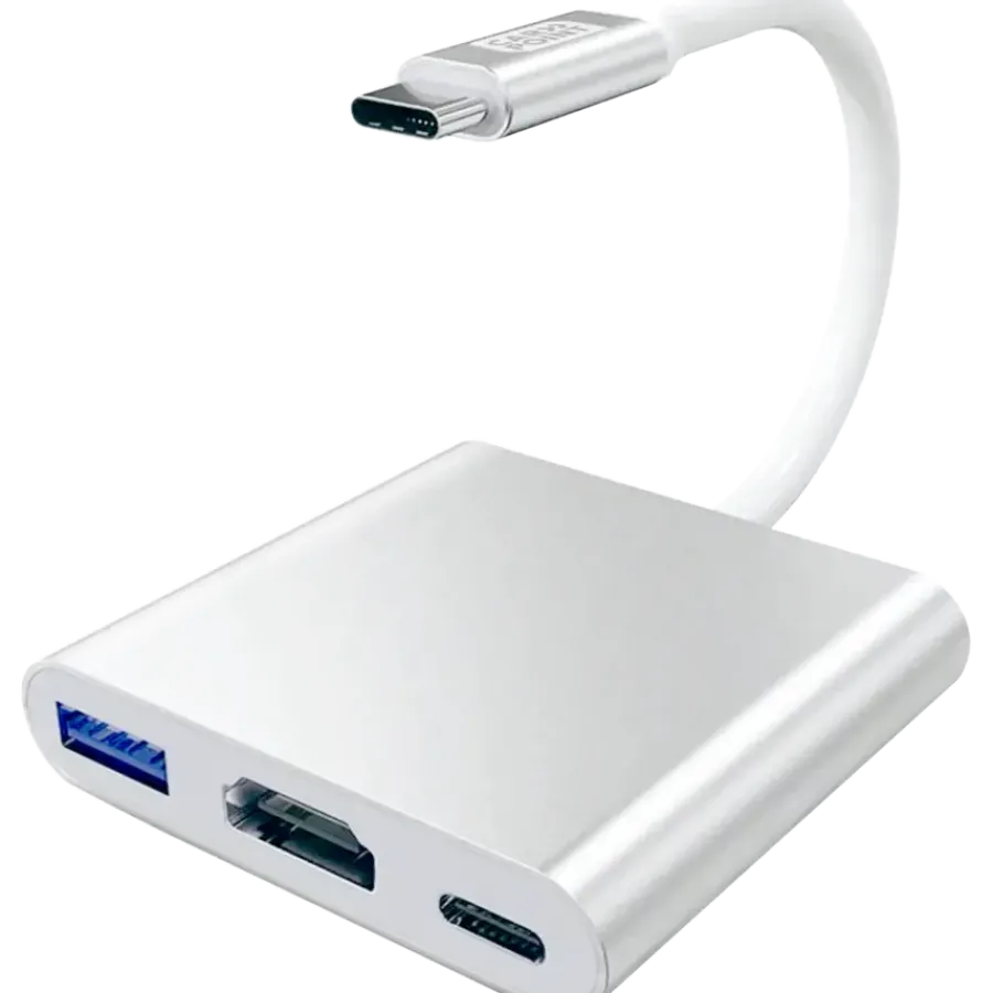 Carpoint USB-C adapter 3 in 1 Best
