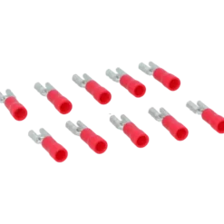 Carpoint vlakstekkerh 741 4.8x0.5 rood 10 stuks Hot