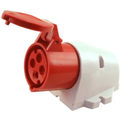 CABLEFIX Cee 4-polig geaard stopcontact 400V grijs Outlet