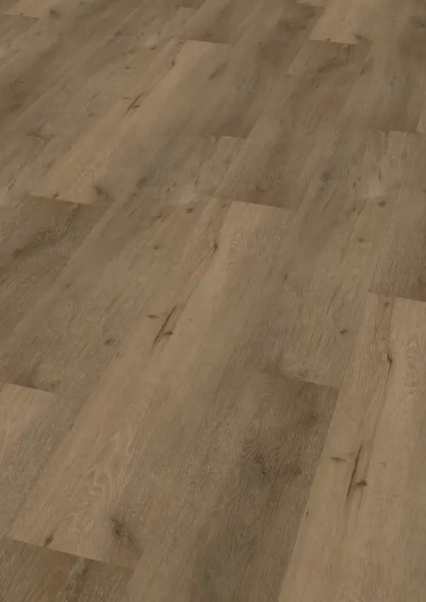 Click PVC Progetto Lazaro donkerbruin eiken houtlook