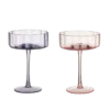 Cocktailglas paars/roze