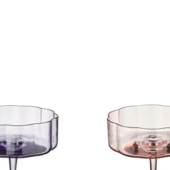 Cocktailglas paars/roze