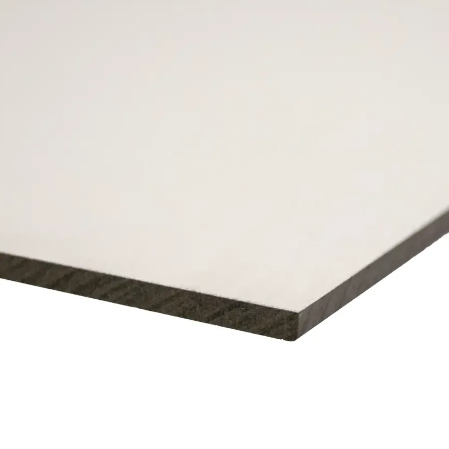 Geen Compactplaat HPL wit 122 x 61 cm 6 mm weerbestendig Outlet