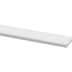 Geen Decorlijst grenen wit gegrond 8x34 mm 270 cm Outlet