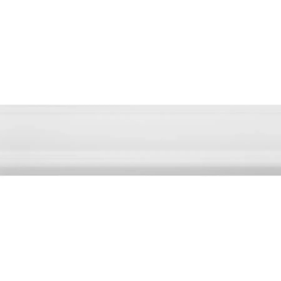 Geen Decorlijst grenen wit gegrond 8x57mm 270cm Discount