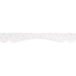 Geen Decorlijst grenen wit gegrond 8x57mm 270cm Discount