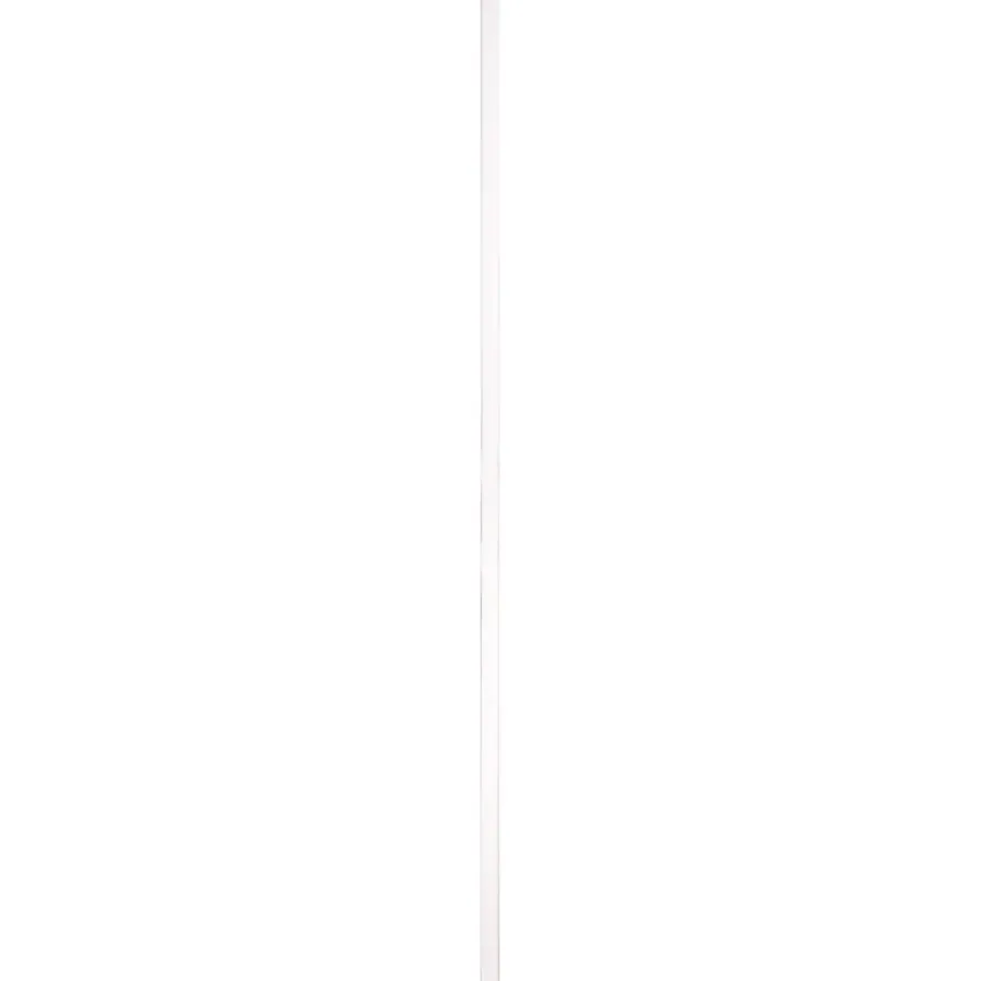 Geen Decorlijst grenen wit gelakt 8x46mm 270cm Hot