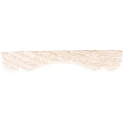 Geen Decorlijst grenen wit gelakt 8x46mm 270cm Hot