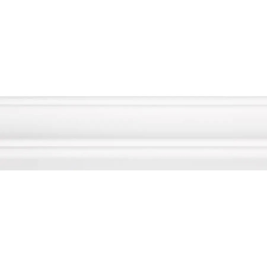 Geen Decorlijst grenen wit gelakt 8x46mm 270cm Hot