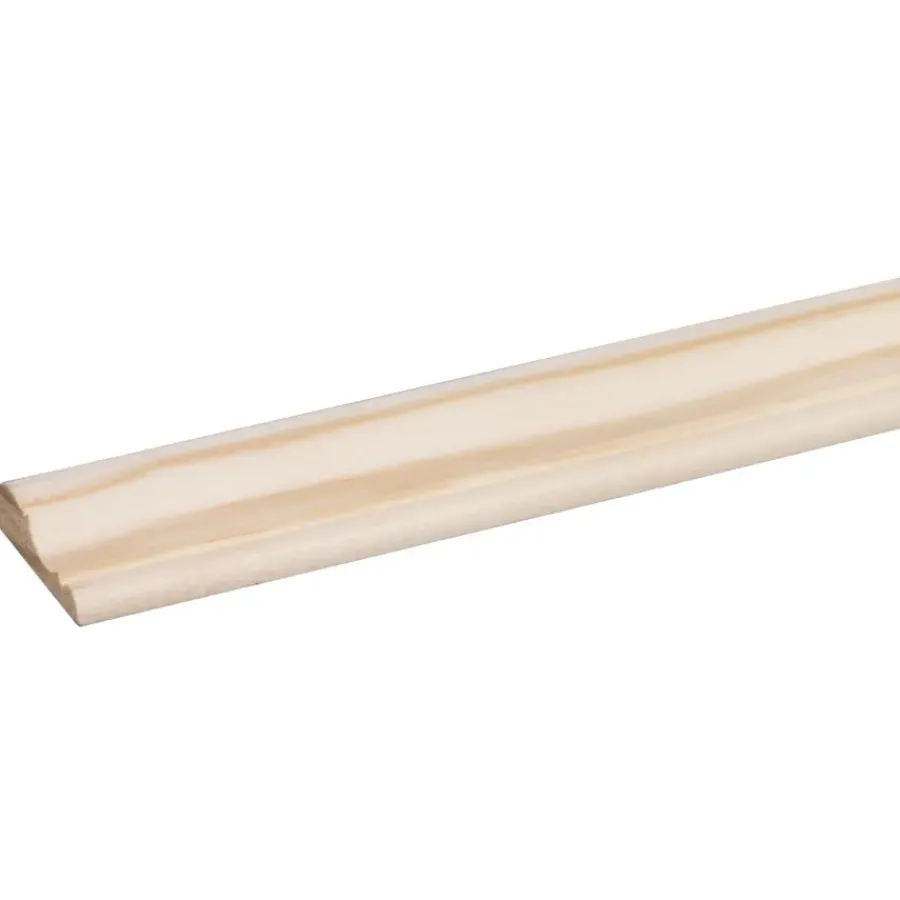 Geen Decorlijst grenen 8x33 mm lengte 270 cm Best
