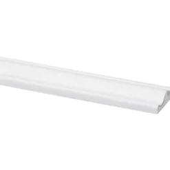 Geen Decorlijst grenen 9x29 mm wit gegrond lengte 270 cm Outlet