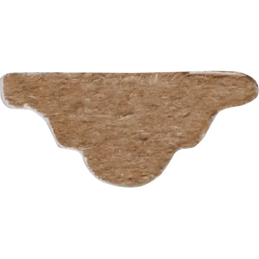 Geen Decorlijst zelfklevend MDF wit folie 9x22 mm 260 cm Clearance