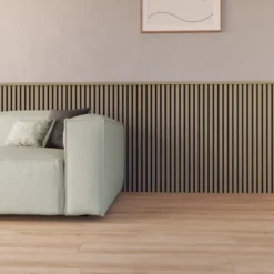 Cando Green Decowall Acoustic eindprofiel vergrijsd eiken 260cm Best