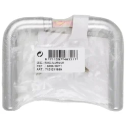 Geen Deurkruk L rond aluminium Hot