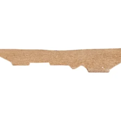 Geen Deurlijst MDF wit folie 18x90 mm classic lengte 260 cm Sale