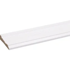 Geen Deurlijst MDF wit folie 18x90 mm classic lengte 260 cm Sale
