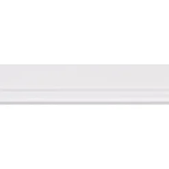 Geen Deurlijst MDF wit folie 12x68 mm lengte 260 cm Clearance