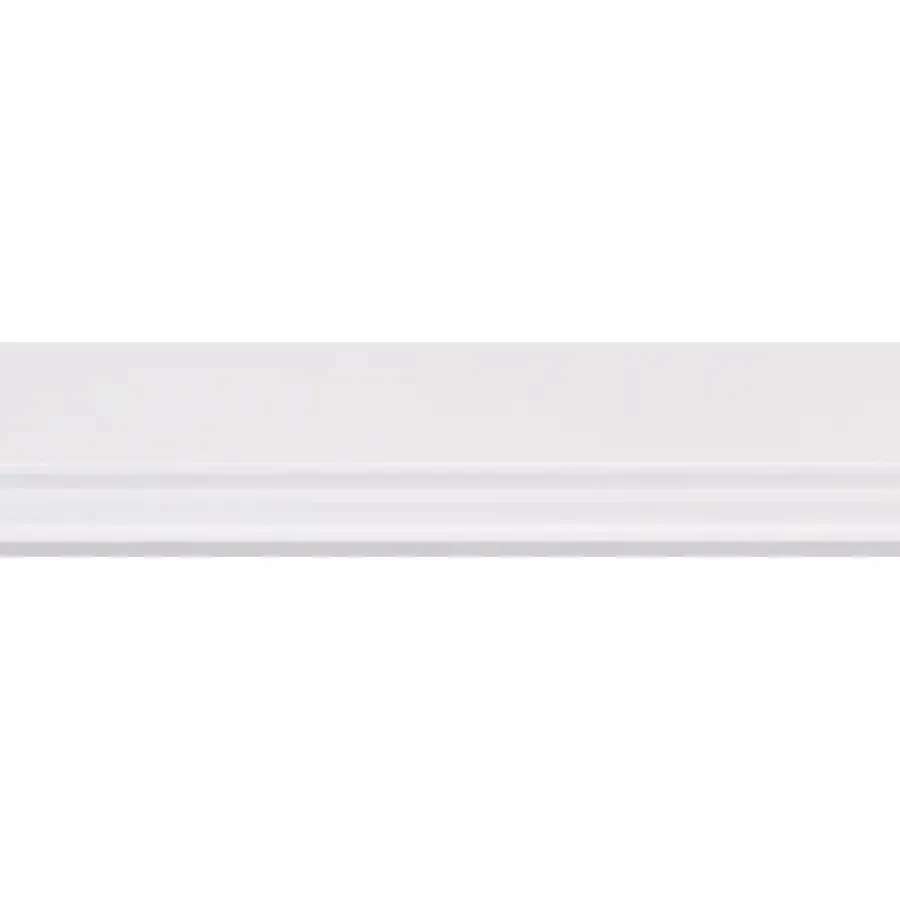 Geen Deurlijst MDF wit folie 12x68 mm lengte 260 cm Clearance