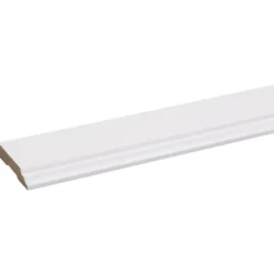 Geen Deurlijst MDF wit folie 12x68 mm lengte 260 cm Clearance