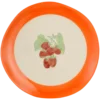 Dinerbord fruit oranje - h2,5xd26 cm