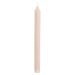 Dinerkaars stearine licht roze