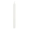 Dinerkaars stearine wit 6 stuks