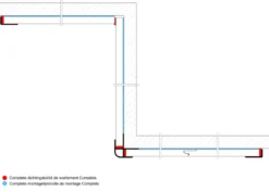 Geen Douchepaneel Caliza 242x60 cm Online