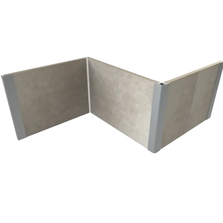 Geen Douchepaneel Treviso 242x60 cm Hot