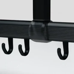 Douchestang Easy Roll 90x90x90cm zwart
