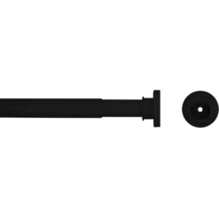 Douchestang Seallux 80-130cm zwart zwart