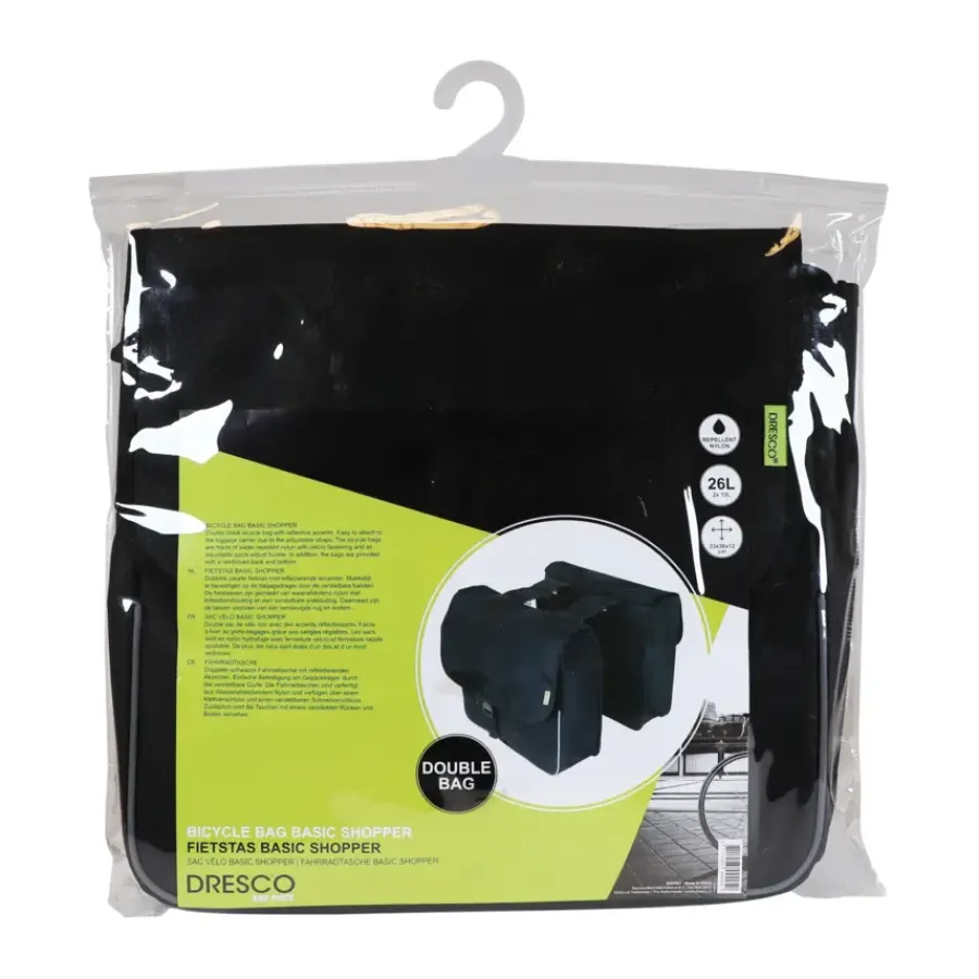 Dresco Basic Shopper fietstas 26L New