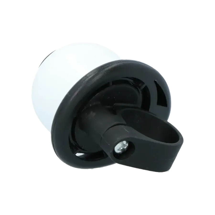 Dresco fietsbel bella mini wit