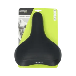 Dresco Towny fietszadel zwart