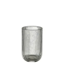 Drinkglas geribbeld - h13xd8 cm